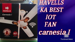 HAVELLS CARNESIA I FAN [upl. by Yruama]