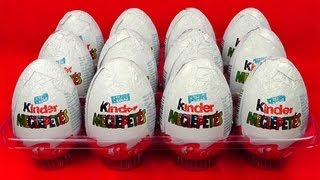 12 Kinder Surprise Eggs Star Wars and Magic Toys [upl. by Nwadal783]