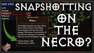 Snapshot for Massive Damage Boosts on the Necro In Depth Testing and Results [upl. by Kobylak]