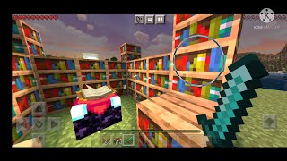 Minecrafthow to build enchanting table setup in Minecraft enchantment table bookshelf setup 118 [upl. by Jonme]