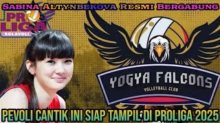 Sabina Altynbekova  Pevoli Cantik ini Bakal Tampil Di Proliga 2025 [upl. by Kuth]