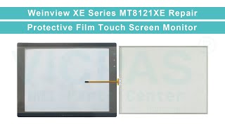 Weinview XE Series MT8121XE Front Overlay Touch Digitizer Glass Replacement [upl. by Robyn]