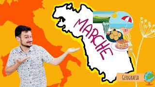 LE MARCHE  La geografia spiegata ai bambini di scuola primaria [upl. by Annairol220]