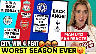 Man City win 4 peat amp Chelsea Finish Above Us Arsenal amp Liverpool Will Be Back Season Review [upl. by Einberger781]