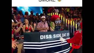 Wild N Out quotDis Side Dat Side Smokequot Dc Young Fly vs Karlousm  jz [upl. by Ylyl]