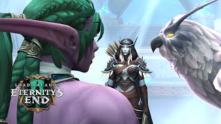 Sylvanas Betrays Jailer And Dies【World of Warcraft Shadowlands】 [upl. by Katee]