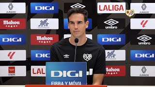 Íñigo Pérez previa del Unionistas de Salamanca  Rayo Vallecano [upl. by Ymij469]