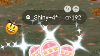 Ohhh Wow I caught Shiny100iv at same time 😍 Pokemon go [upl. by Earised]