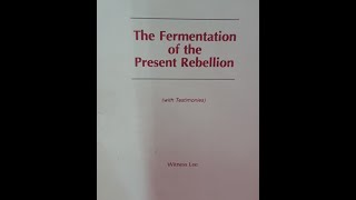 Addressing “Glaring Omissions in ‘The Fermentation of the Present Rebellion’” Part 5 [upl. by Kenwrick176]