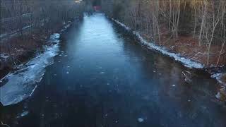 Frozen Farmington River [upl. by Arot390]