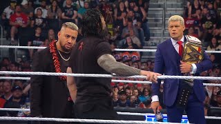 Smackdown highlights today 2024  Steel Cage Match for Roman Reigns Return [upl. by Berard]