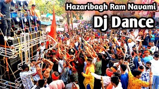 Hazaribagh Ram Navami Dj Dance  Ram Navami 2024  Jhanda Chowk Hazaribagh [upl. by Traver]