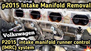 P2015 Intake Manifold Runner Position Sensorswitch Circuit VW GolfJetta Passat Tiguan CC [upl. by Jara]