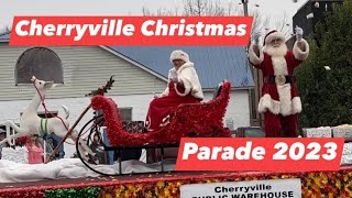 CHERRYVILLE CHRISTMAS PARADE 2023 [upl. by Aglo]