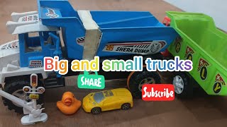 Big and small trucks wala toys videos truck tractor shainutoys kidsvideos [upl. by Lisa357]