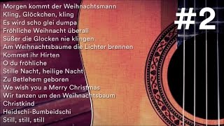 15 Weihnachtslieder auf der Gitarre  Die schönsten Weihnachtslieder 2  Video Mix  Playlist [upl. by Grosmark582]