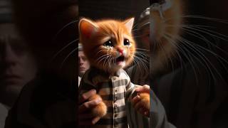 Meaw😻 cat funny cartoon elgato sad kitten cute catcap catvideos catlover [upl. by Anirrak]