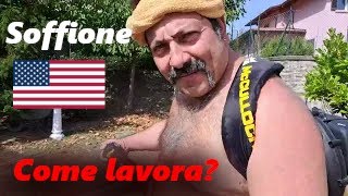 Come lavora il mio soffione americano McCOLLOCH [upl. by Queena982]