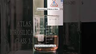 Determination Of Nitrite In water [upl. by Yecad]