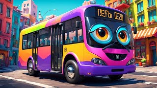 Wheels on the Bus  Fun Transportation Song for Kids  Nursery Rhymes amp Kids Songs [upl. by Selrhc]