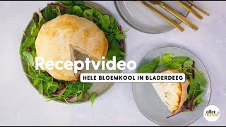 Hele bloemkool in bladerdeeg  Allerhande [upl. by Leduar596]