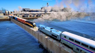 AMTRAK281  Went to Los Santos Port  Grand Theft Auto V [upl. by Eillor]