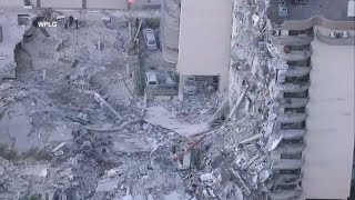 Security camera video shows moment condo building collapsed in Surfside Florida [upl. by Casimire]