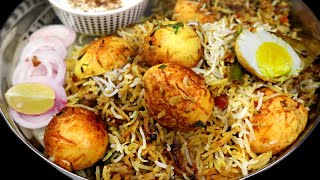 झटपट अंडा बिरयानी कढ़ाई में  Bachelors Recipe  Egg biryani in kadhai  Easy Egg Biryani Recipe [upl. by Ttekcirc445]