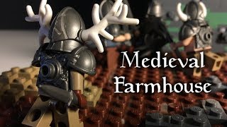 Lego Medieval Moc  Battle at the Farmhouse [upl. by Parker228]