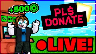 🔴 PLS DONATE LIVE  Donating 500 to 5 random people [upl. by Fairlie802]