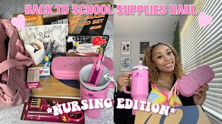 Nursing School Supplies Haul nursing essentials for class amp clinical [upl. by Raine]