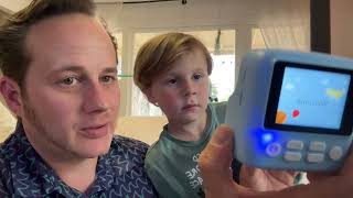 Amzelas Kids Camera With Instant Print Photos Review [upl. by Saidel]