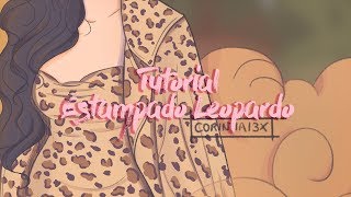 TUTORIAL • Estampado leopardo [upl. by Ehcor]