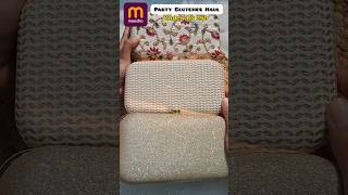 Meesho Party Clutches  Clutch Bag  Haul  Under Rs 250 shortsyoutube meesho clutch [upl. by Arnie]