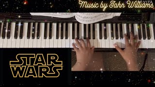 “Star Wars” Main Theme 1977🌟🚀💫  pianocover maythe4thbewithyou [upl. by Earehc985]