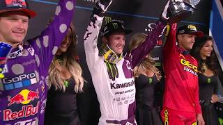 Supercross 250 Main Event Anaheim 2 Round 3 2018 [upl. by Medrek]