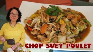 Chop Suey au poulet  recette facile et équilibrée [upl. by Dadirac877]