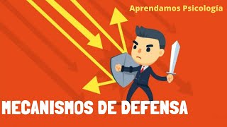 Qué son los Mecanismos de DEFENSA Con ejemplos [upl. by Bunni]