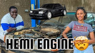 EP01  FIRST HEMI SWAPPED MERCEDES BENZ IN KENYA [upl. by Benjamen]