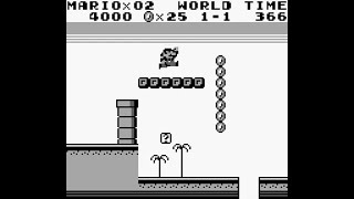 Playing super Mario land [upl. by Phelgon]