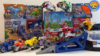 Paw Patrol Mystery Collection Unboxing Review  Moto pups  Chase trex rescue set  Patrick ASMR [upl. by Devora]