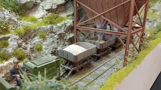 Fantastic Narrow Gauge Model Railway With Working Hopper [upl. by Colston]