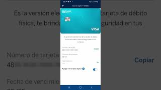 Cómo comprar por Internet con tarjeta digital de BBVA Bancomer compras de forma segura shorts [upl. by Akerboom210]