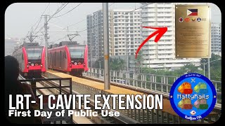 LRT1 Cavite Extension Phase 1 Now Open  Travel to PITX and Dr Santos Edit [upl. by Luapnoj]