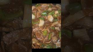 Pepper Steak🫑 Chinese Takeout Style recipe peppersteak chinesefood recipes dinner [upl. by Snahc]