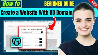 How to create a website with godaddy domain 2024 UPDATED [upl. by Zulaledairam]