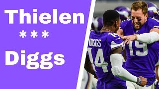 Will Vikings receivers be patient Stefon Diggs Adam Thielen Kyle Rudolph  how do they feel [upl. by Armin]