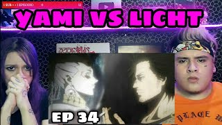 YAMI VS LICHT BLACK CLOVER ll EPÍSODE 34 ll REACTION [upl. by Yelloh]