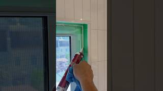 Here’s an easier way to apply sealant in a highly visible area diy homeimprovement [upl. by Dett653]