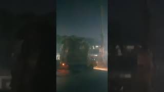 Overloaded pickup high risk movement bipodar lokkhon truck [upl. by Enelkcaj]